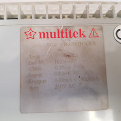 Multitek M100-vl3 Voltage Transducer 0-500Vac