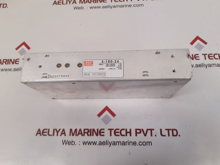 Mean well s-100-24 power supply