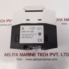 Moeller Em4-101-aa2 Analog Module 24Vdc 0 15A Em4-101-aa201