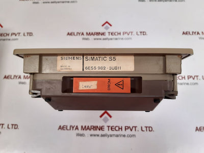 Siemens 6es5 982-3ub11 operator panel 6es5 396-0ua11
