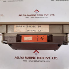 Siemens 6es5 982-3ub11 operator panel 6es5 396-0ua11