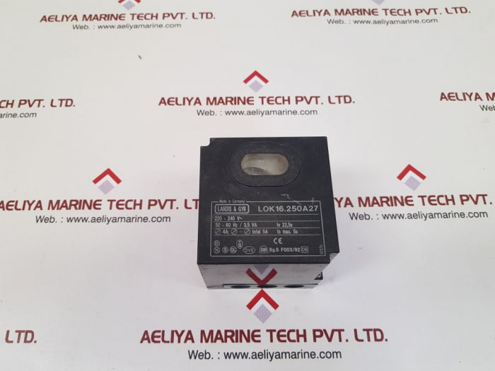 Landis & Gyr Control Box For Oil Burner Boiler Program Lok16.250A27 Controller