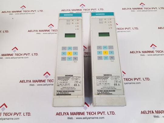 Siemens 7Sj6001-4Ea00-0Da0/Bb Overcurrent Protection Relay