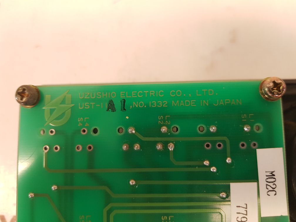 Uzushio Ust-11A1 Printed Circuit Board With Ammeter 0-75 225 A