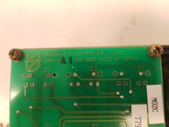 Uzushio Ust-11A1 Printed Circuit Board With Ammeter 0-75 225 A