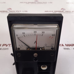 Toyo Keiki Acf-6 Amp Panel Meter 0-90 A M02C