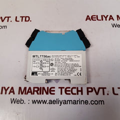 Measurement Technology Mtl 7756Ac Shunt-diode Safety Barrier