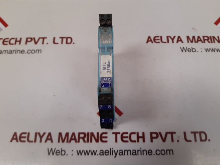 Measurement Technology Mtl 7756Ac Shunt-diode Safety Barrier