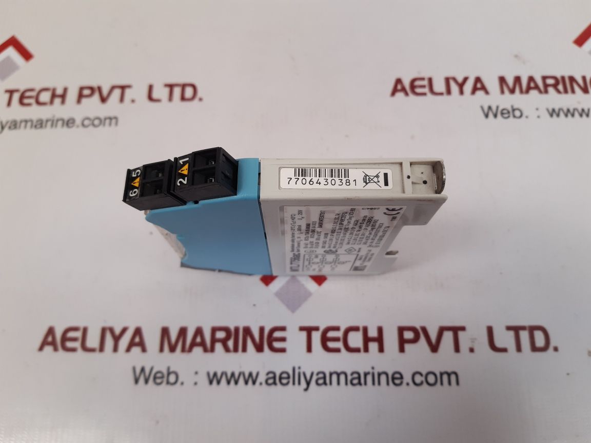 Measurement Technology Mtl 7756Ac Shunt-diode Safety Barrier