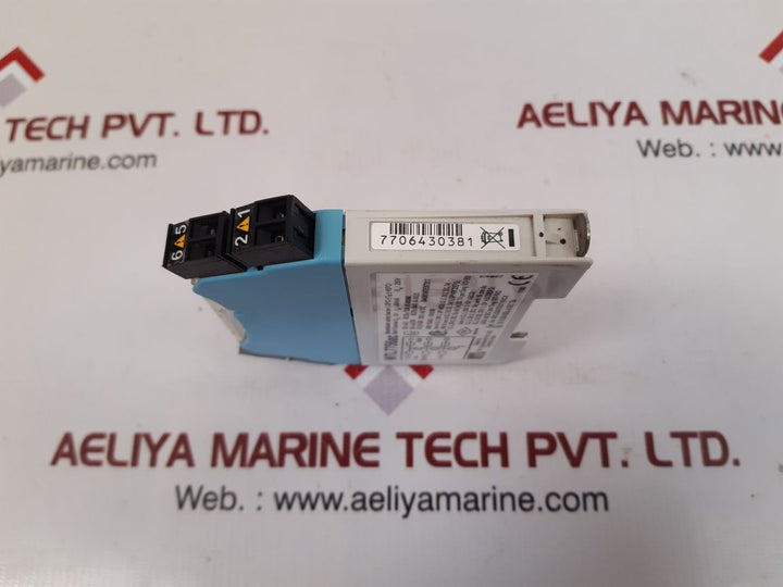 Measurement Technology Mtl 7756Ac Shunt-diode Safety Barrier