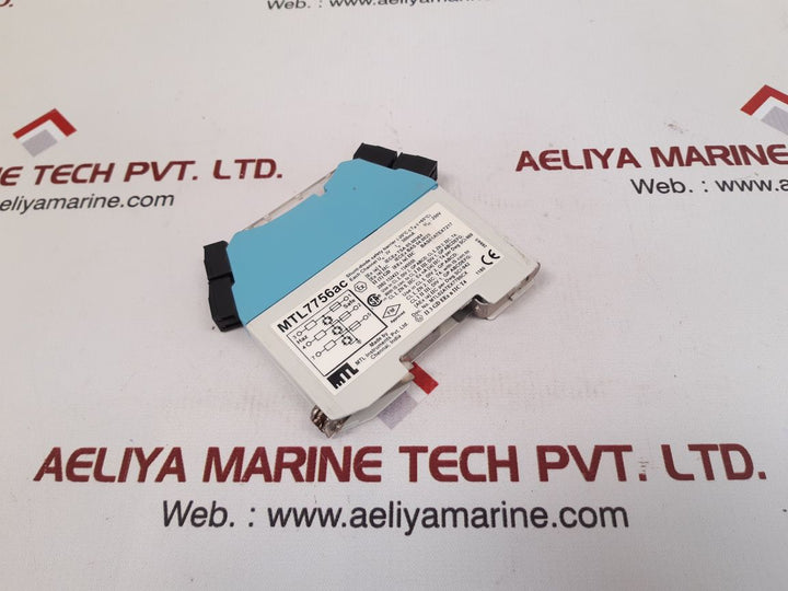 Measurement Technology Mtl 7756Ac Shunt-diode Safety Barrier