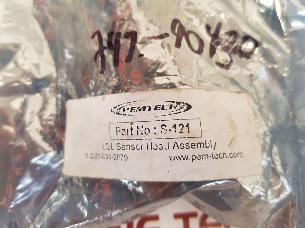 Pemtech S-121 Lel Sensor Head Assembly