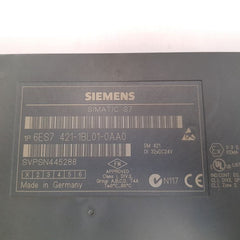 Siemens Simatic S7 1P 6Es7 421-1Bl01-0Aa0 Input Module Svpsn445288