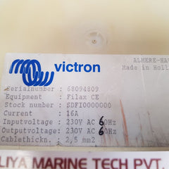 Victron Energie Filax Ce Automatic Transfer Switch 230V Ac 60Hz