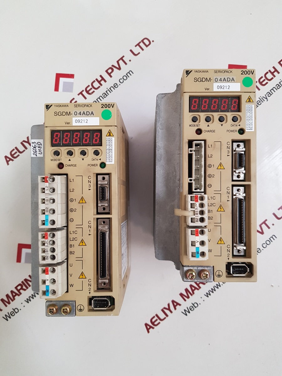Yaskawa Servopack Sgdm-04Ada Servo Driver 200-230V 50/60Hz