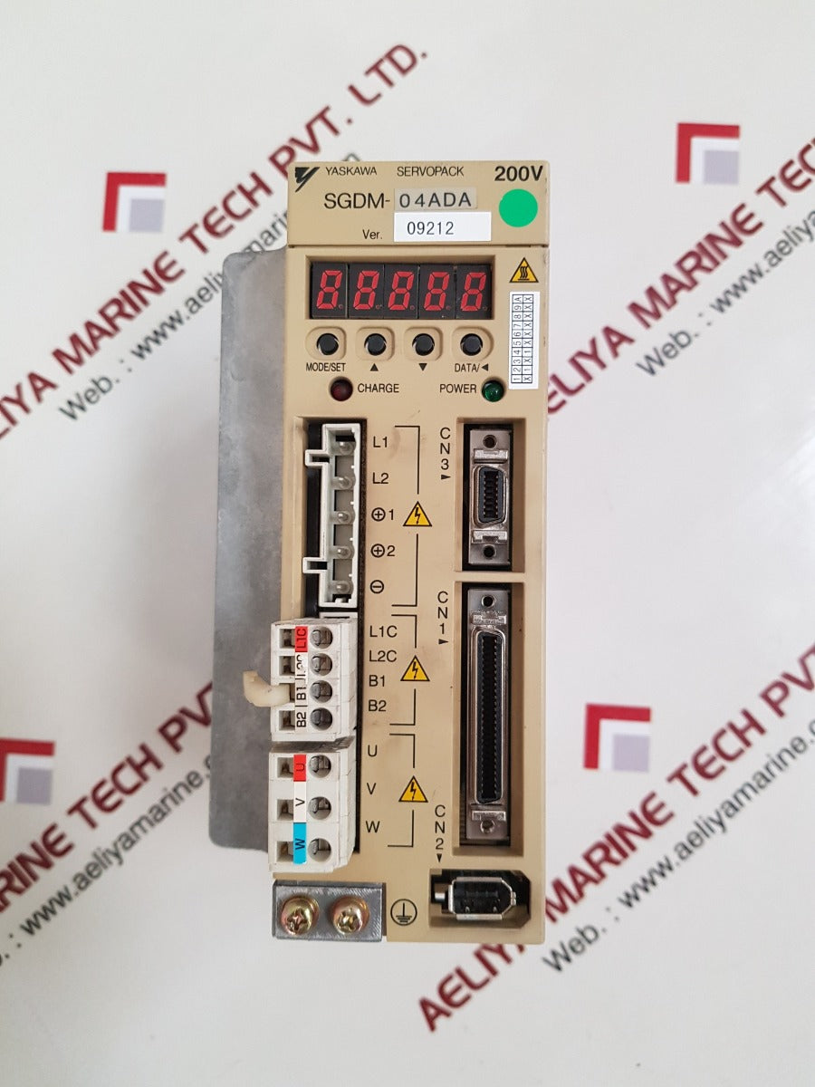 Yaskawa Servopack Sgdm-04Ada Servo Driver 200-230V 50/60Hz