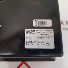 Mjp Waterjets 2133-00-10 Indicator Unit