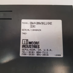 Moore Dda/4-20Ma/Dh1L1/24Dc [Din] Current Alarm Module