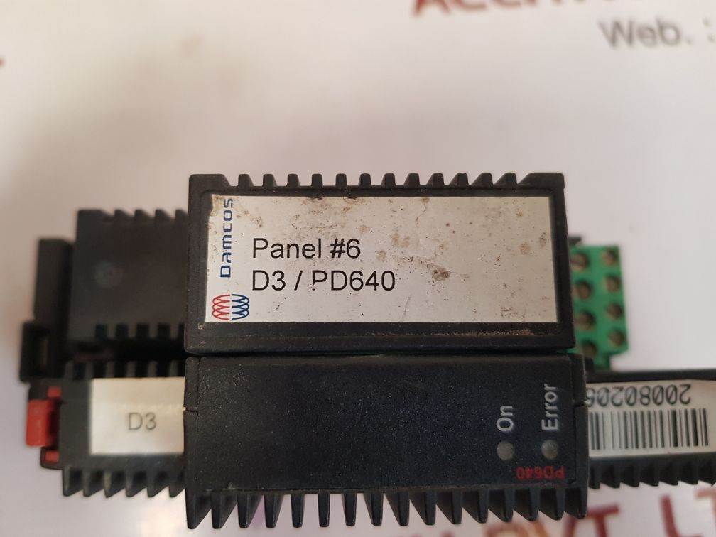 Damcos D3/Pd640 Base Module Bm 014 0-20/4-20 Ma