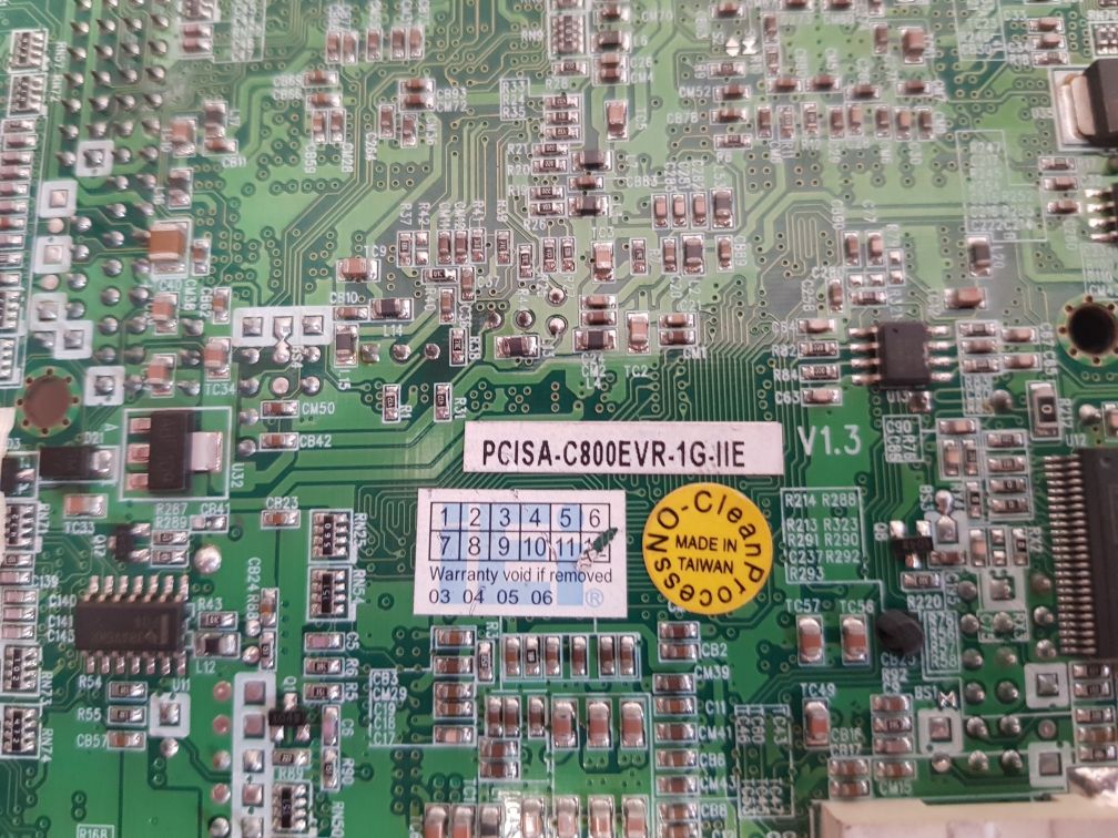 Iei Pcisa-c800Evr-1G-iie Kvr133X64C2/128 Industrial Motherboard 94V-0 128Mb