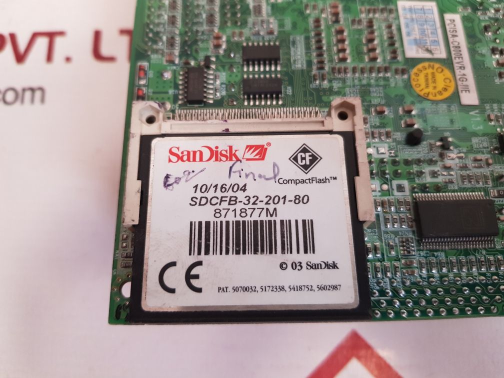 Iei Pcisa-c800Evr-1G-iie Kvr133X64C2/128 Industrial Motherboard 94V-0 128Mb