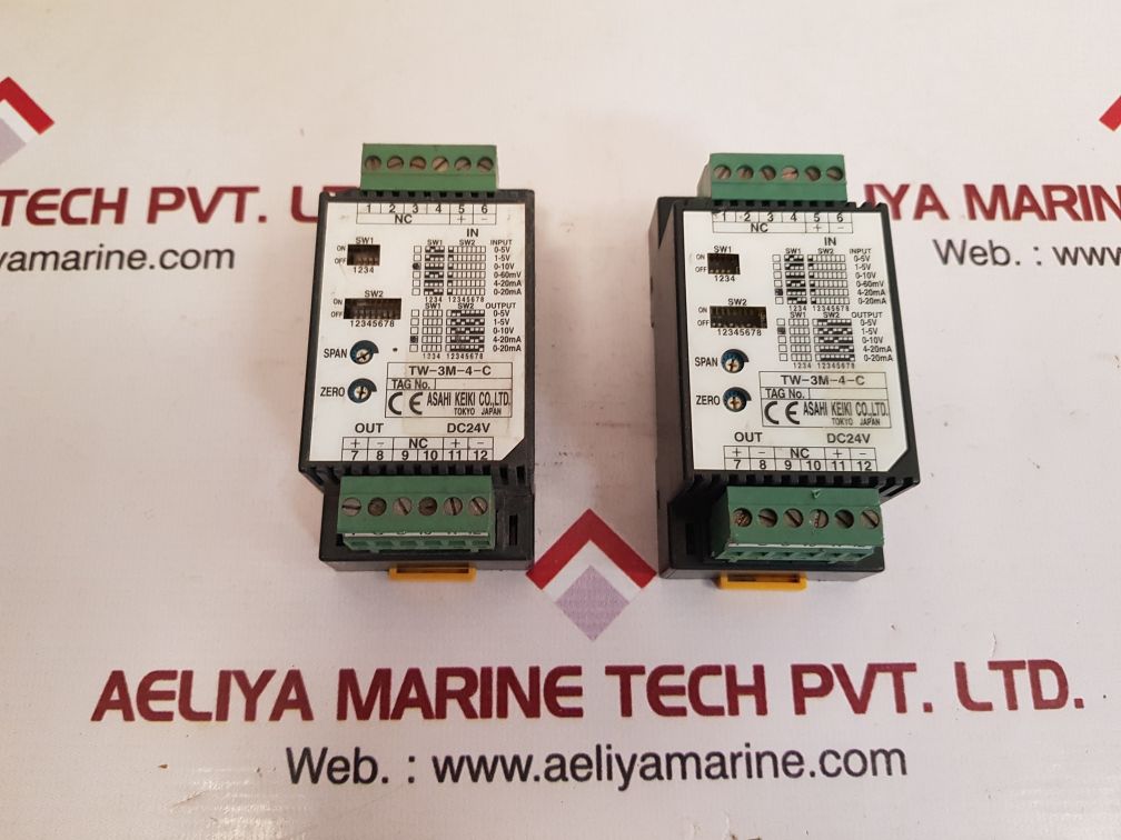 Asahi Keiki Tw-3M-4-c Programmable Transmitter