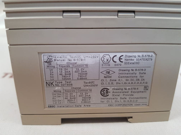 Idec eb3c-r10a safety relay