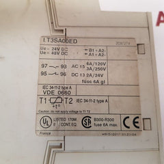 Telemecanique Lt3Sa00Ed Thermistor Protection Relay Ac 15 6A/120V