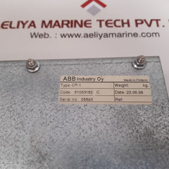 ABB industry cp-1 61053182 c