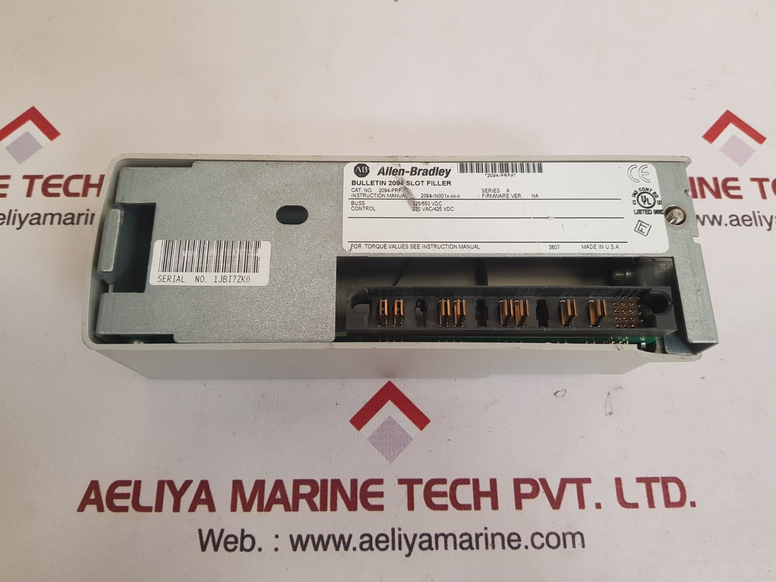 Allen-Bradley 2094-PRF Knetix 6000 Slot Filler Ser A 230VAC/425VDC - Aeliya Marine Tech