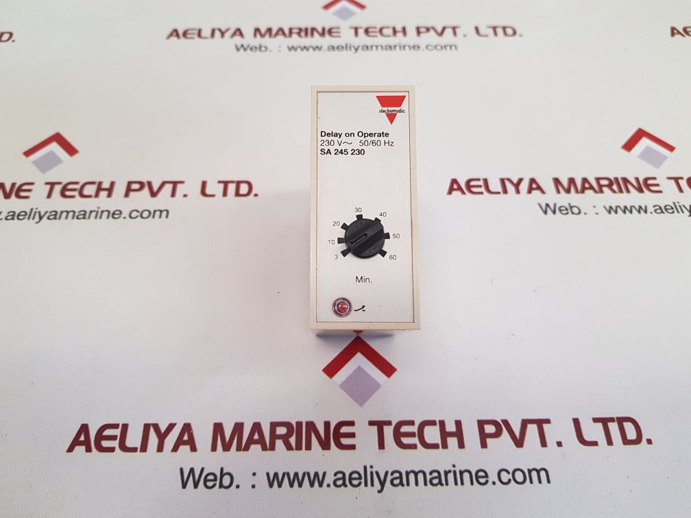 Electromatic Sa 245 230 Delay On Operate Time Relay 3 To 60 Min