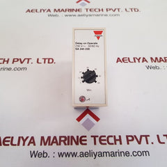 Electromatic Sa 245 230 Delay On Operate Time Relay 3 To 60 Min