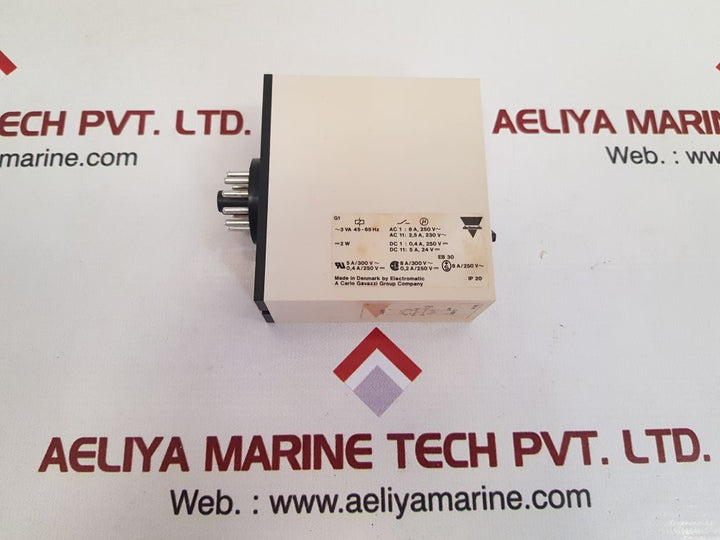 Electromatic Sa 245 230 Delay On Operate Time Relay 3 To 60 Min