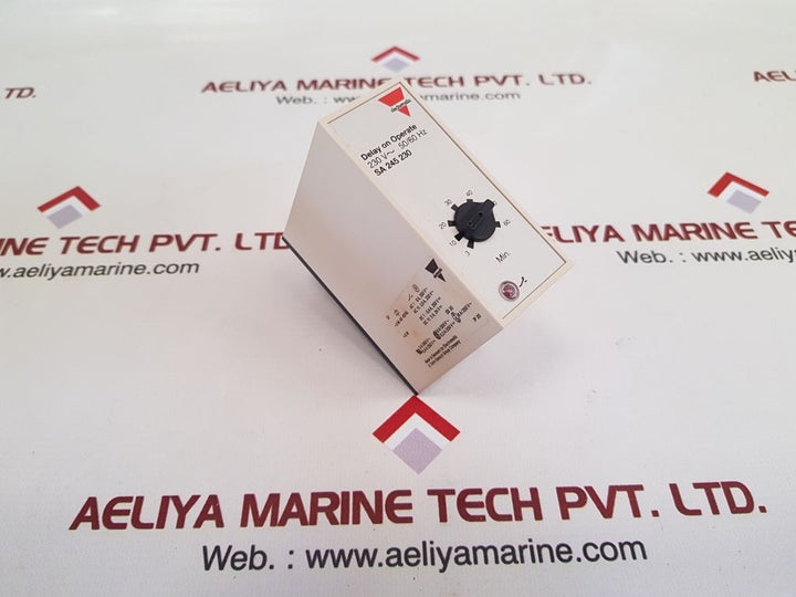 Electromatic Sa 245 230 Delay On Operate Time Relay 3 To 60 Min