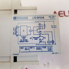 Telemecanique Lt2-sp00M Thermal Trip Relay 220/240V 50/60Hz