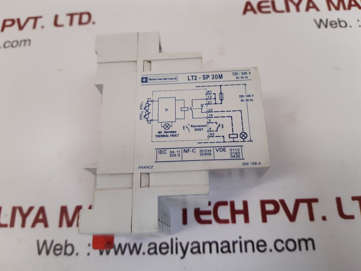 Telemecanique Lt2Sp30M Thermistor Protection Relay 50/60Hz