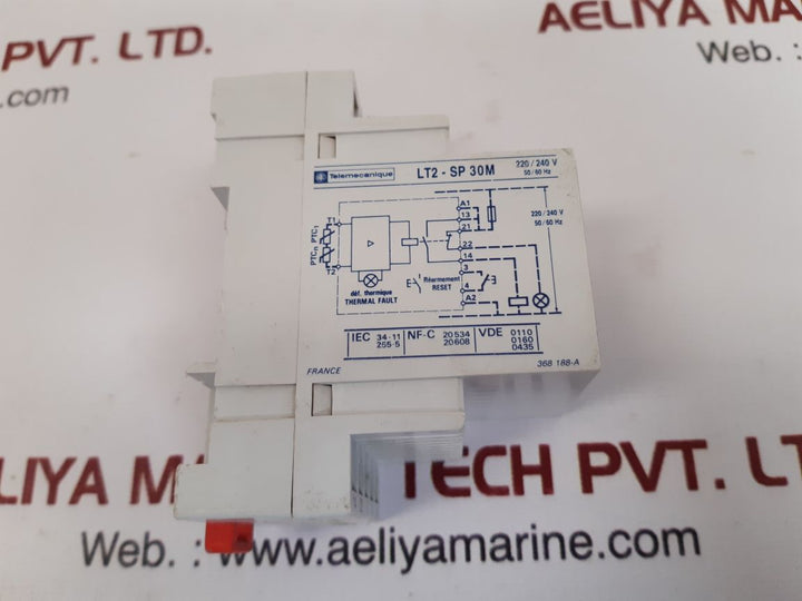 Telemecanique Lt2Sp30M Thermistor Protection Relay 50/60Hz