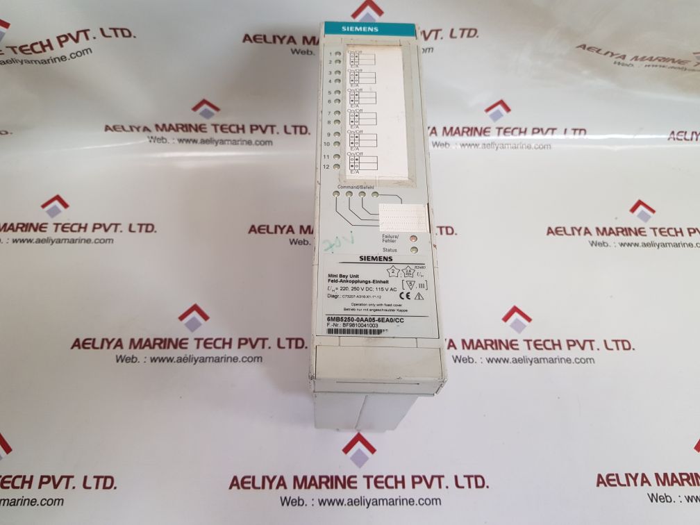 Siemens 6mb5250-0aa05-6ea0/cc