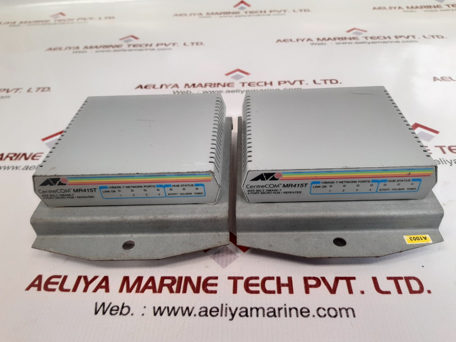 Allied Telesyn Centrecom Mr415T 4 Port Micro Hub/Repeater Ieee 802.3 10Base-t