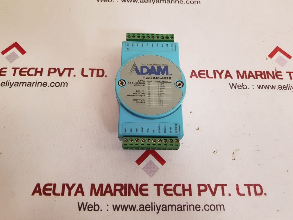 Adam Adam-4018 Data Acquisition Thermocouple Module Rs-485