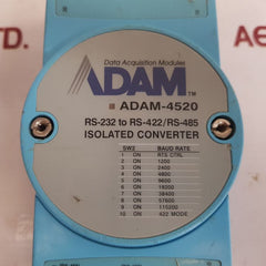 Advantech Adam-4520 Isolated Converter Rs-232 To Rs-422/Rs-485 Module
