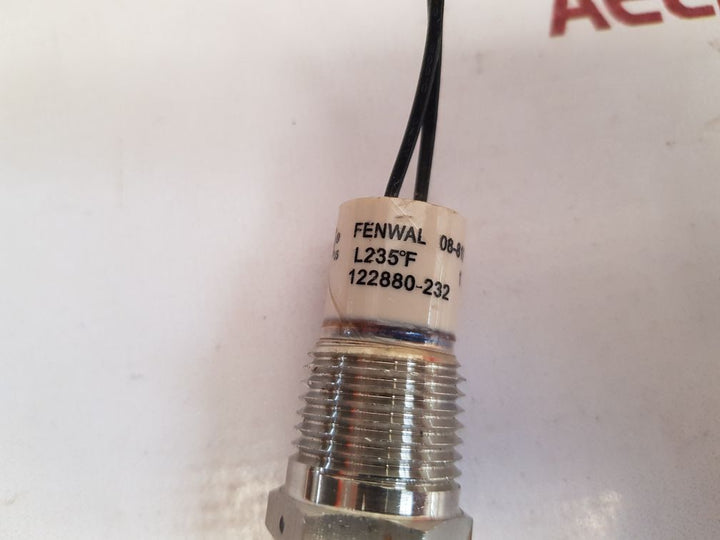 Fenwal 122880-232 Quincy Temperature Switch Sensor 08-819991-012
