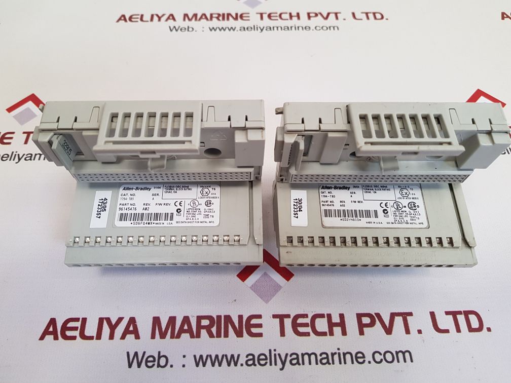 Allen-Bradley 1794-TB3 Series. A Terminal Block Base 96145476 Rev. A02