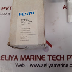 Festo Cpx-m-ge-ev-s-7/8-cip-4P Interlinking Block Series. F302