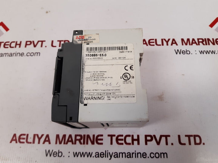 ABB XE08B5 Extension 8 Analog Input Module XE08B5-E5.0