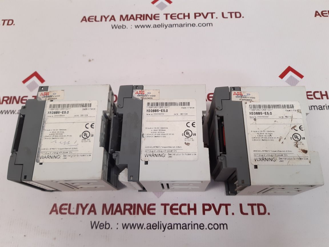 ABB XE08B5 Extension 8 Analog Input Module XE08B5-E5.0