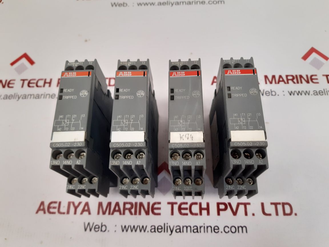 Abb C505.02 Thermistor Protection Relay 1Sar600011R0002 Agq/010917