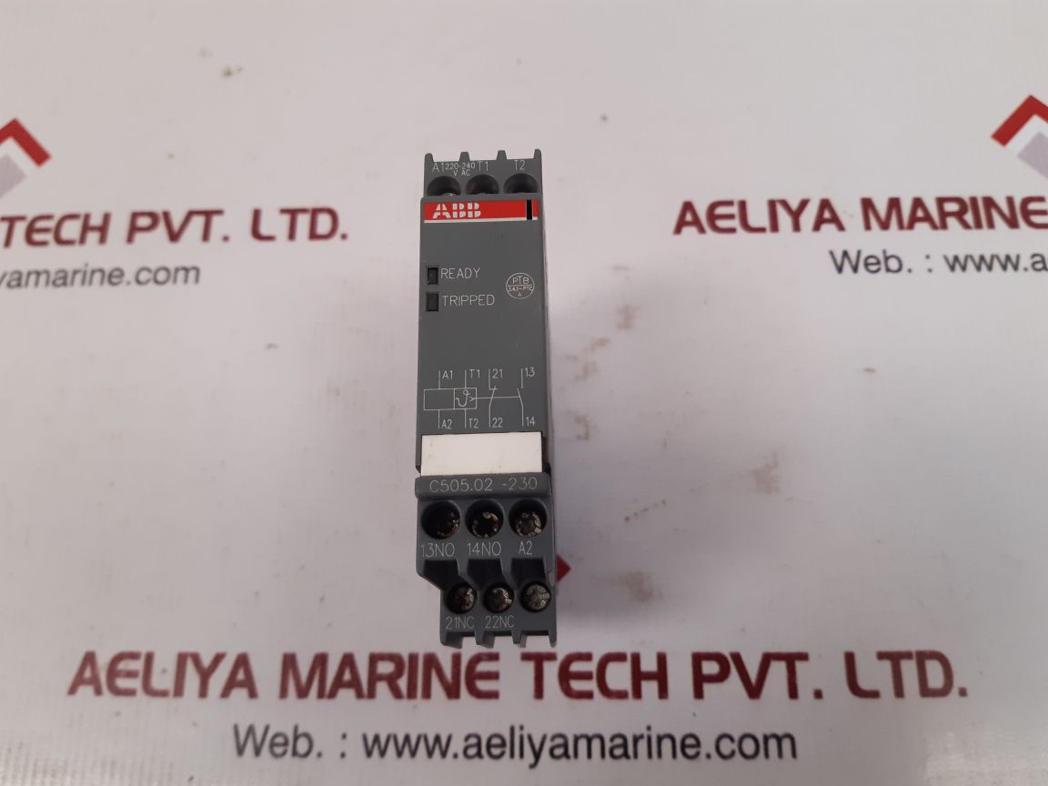 Abb C505.02 Thermistor Protection Relay 1Sar600011R0002 Agq/010917