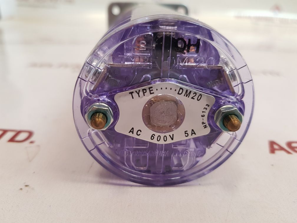Nakamura Electric Dm-20 Selector Switch Ak-ag-76B6K