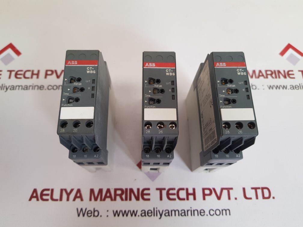 Abb Ct-wbs.22 Impulse And Flasher Time Relay 1Svr630040R3300 230V